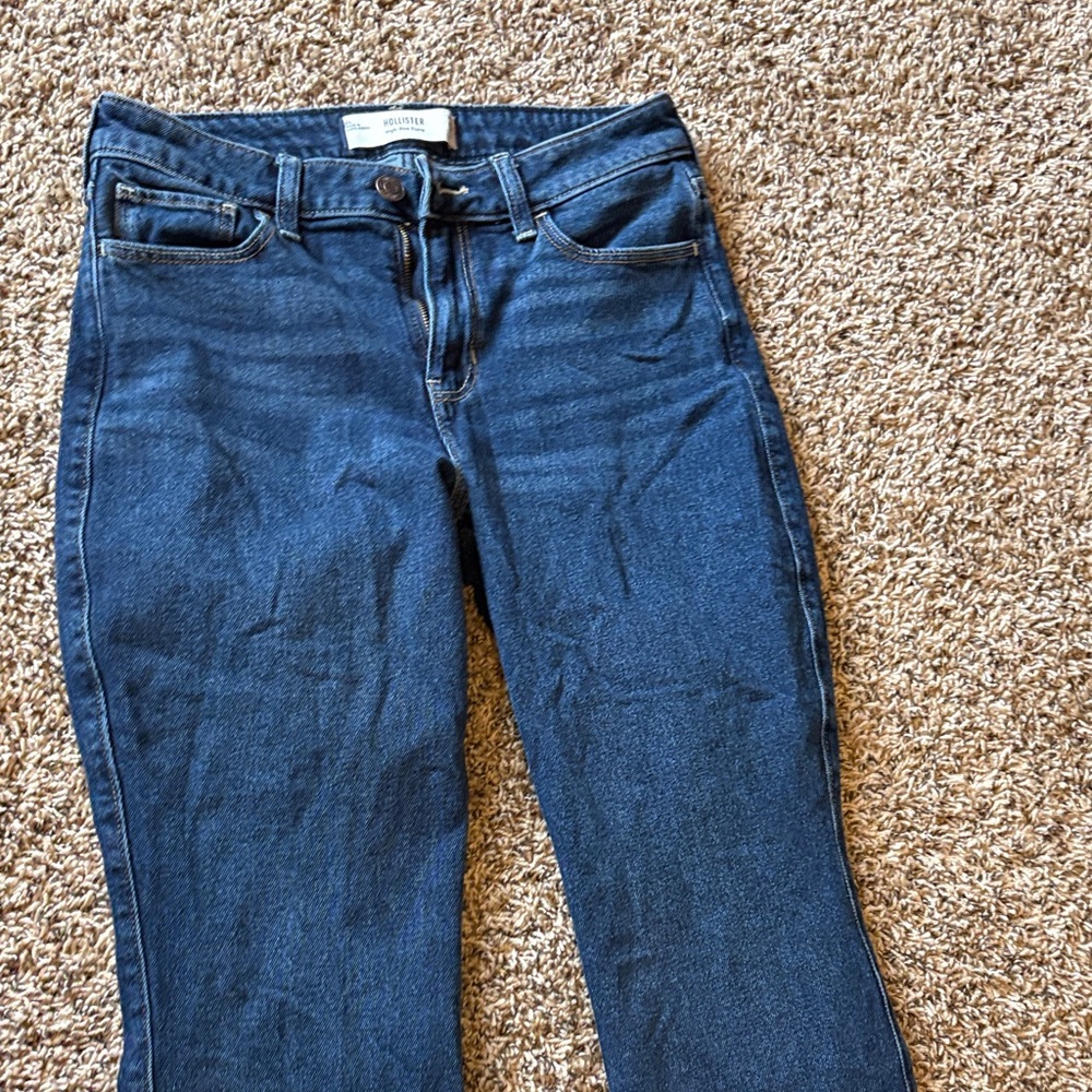 Hollister Dark Blue Flare Jeans